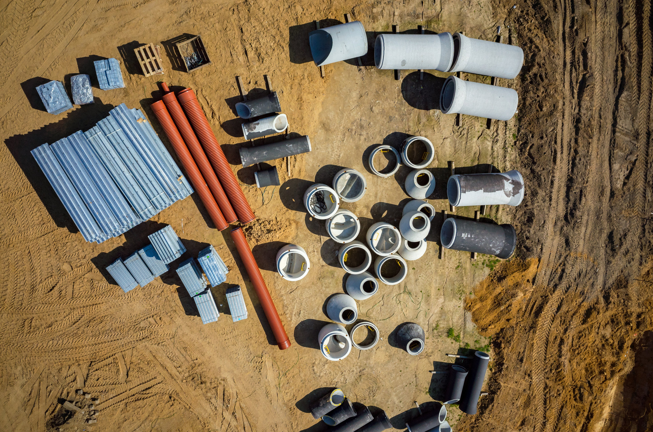 georgia drone services weekly construction site monitoring and inventory inspection